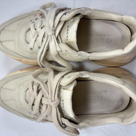 Vintage Gucci Rhython Evolution Sneaker Rainbow Shooting Stars size 6 - Picture 5 of 16